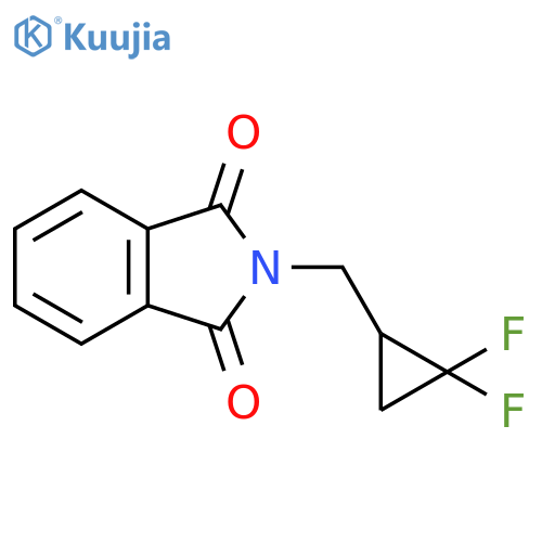 2-(2,2-difluorocyclopropyl)methyl-2,3-dihydro-1H-isoindole-1,3-dione structure