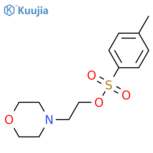 2-(morpholin-4-yl)ethyl 4-methylbenzene-1-sulfonate structure