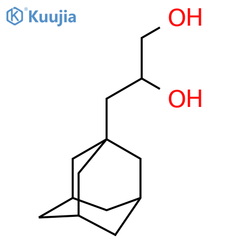 3-(adamantan-1-yl)propane-1,2-diol structure