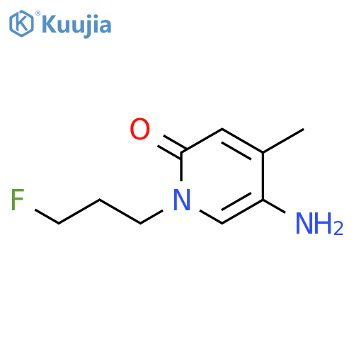 5-Amino-1-(3-fluoropropyl)-4-methyl-1,2-dihydropyridin-2-one structure
