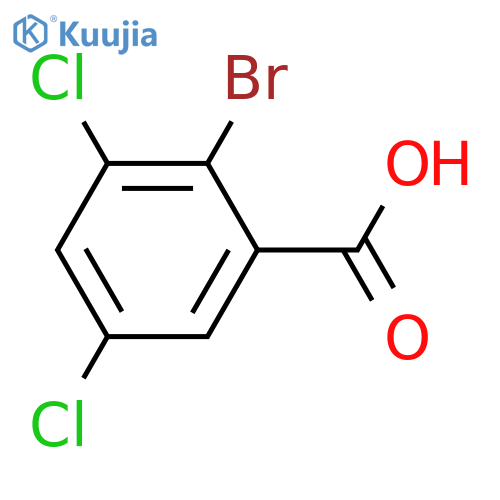 2-Bromo-3,5-dichloro-benzoic acid structure