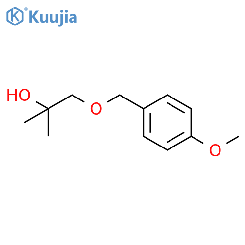 2-METHYL-1-(4-METHOXYPHENYL)METHOXY-2-PROPANOL structure