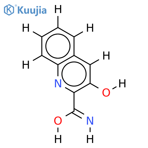Amide-3-Hydroxy-2-quinolinecarboxylic acid structure
