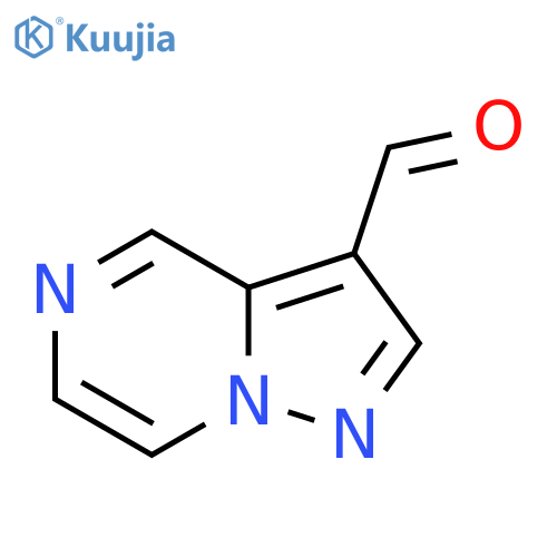 Pyrazolo[1,5-a]pyrazine-3-carbaldehyde structure