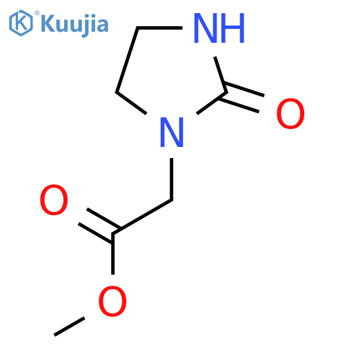 Methyl 2-(2-oxoimidazolidin-1-yl)acetate structure