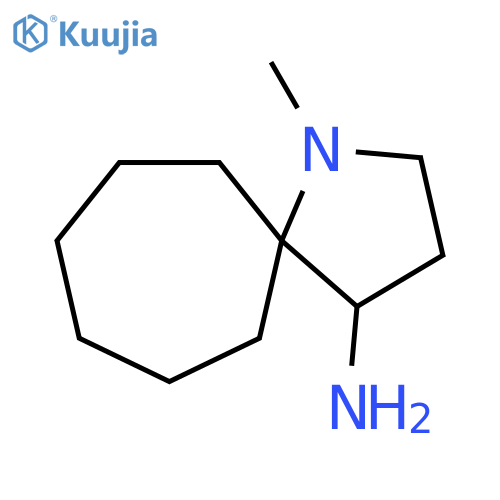 1-Azaspiro[4.6]undecan-4-amine, 1-methyl- structure