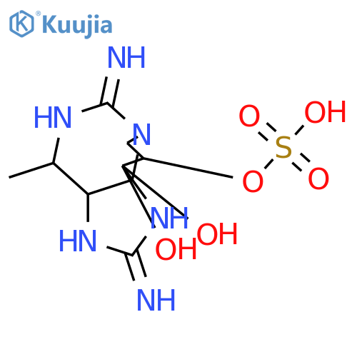 11-Hydroxysaxitoxin; 11β-form, De(carbamoyloxy), 11-O-sulfate structure