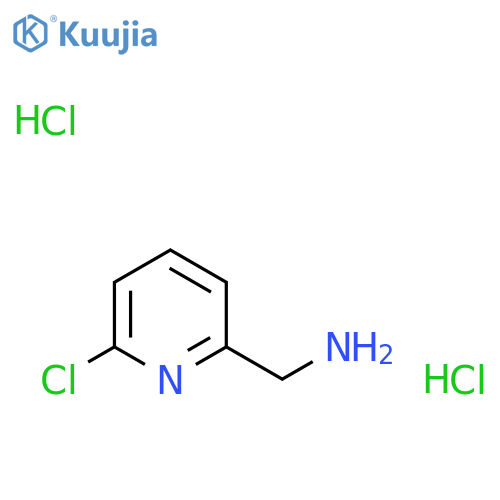 (6-Chloropyridin-2-yl)methanamine dihydrochloride structure