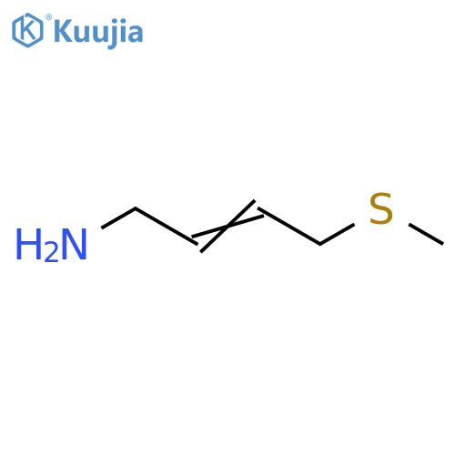 4-(methylsulfanyl)but-2-en-1-amine structure