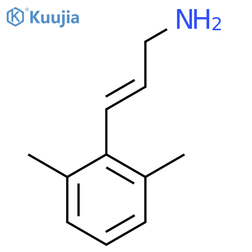 3-(2,6-dimethylphenyl)prop-2-en-1-amine structure