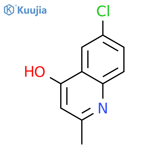 6-Chloro-2-methylquinolin-4-ol structure