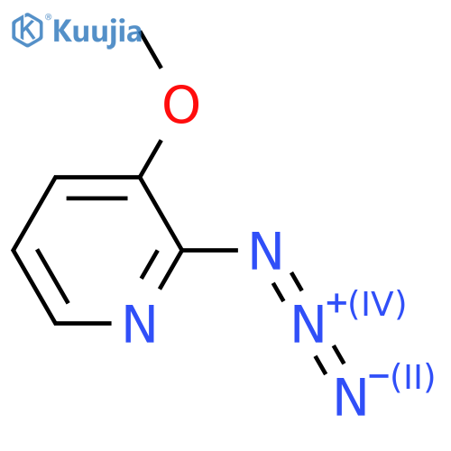 Pyridine, 2-azido-3-methoxy-  structure