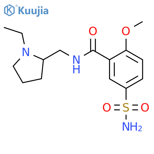 Sulpiride structure