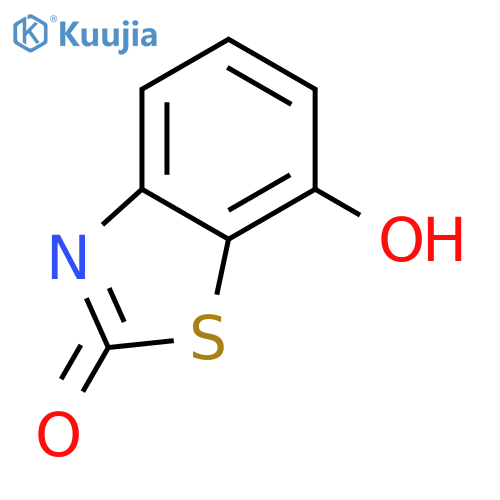 2(3H)-Benzothiazolone,7-hydroxy- structure
