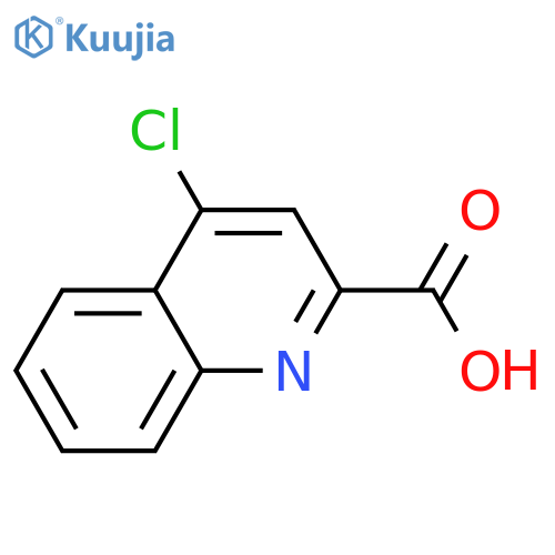 4-Chloroquinoline-2-carboxylic acid structure