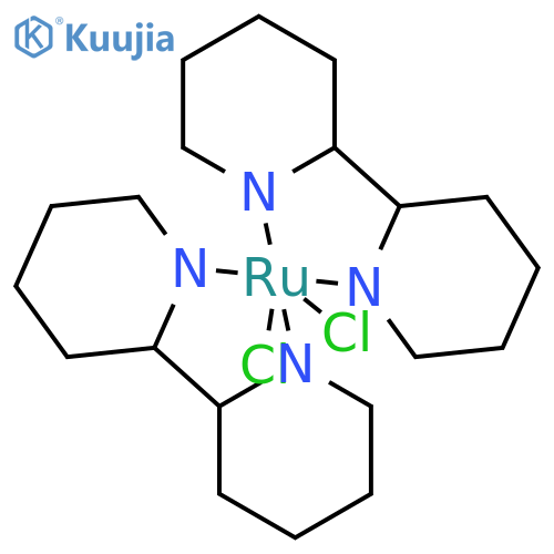 dichlororuthenium;2-(2-pyridyl)pyridine;dihydrate structure