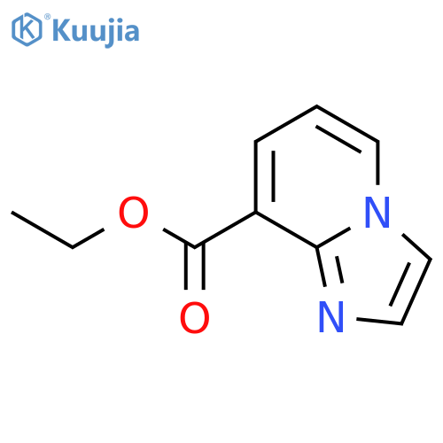 ethyl imidazo1,2-apyridine-8-carboxylate structure