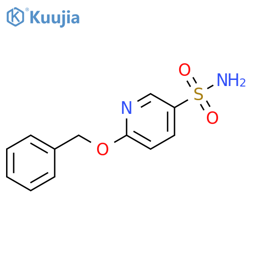 6-(benzyloxy)pyridine-3-sulfonamide structure