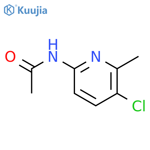 6-Acetamido-3-chloro-2-picoline structure