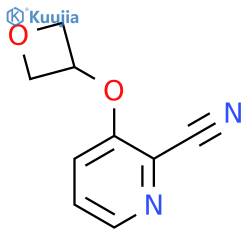3-(Oxetan-3-yloxy)picolinonitrile structure