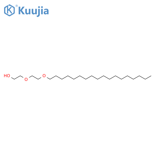 2-(2-octadecoxyethoxy)ethanol structure