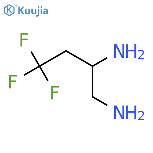 4,4,4-Trifluorobutane-1,2-diamine structure