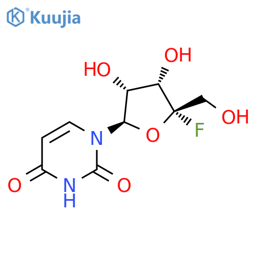 4'-fluorouridine structure