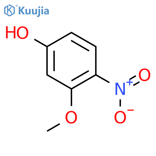 3-Methoxy-4-nitrophenol structure