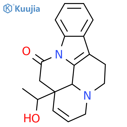Eburnamine; (+)-form, 19S-Hydroxy, 14,15-didehydro, 16-ketone structure