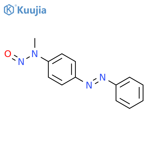Benzenamine,N-methyl-N-nitroso-4-(2-phenyldiazenyl)- structure