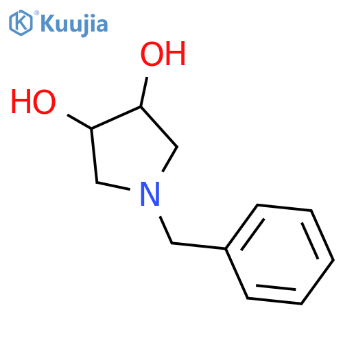 (3R,4R)-1-Benzylpyrrolidine-3,4-diol structure