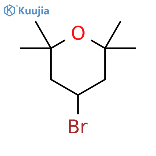 4-bromo-2,2,6,6-tetramethyl-tetrahydropyran structure