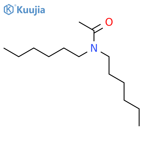n,n-Dihexylacetamide structure