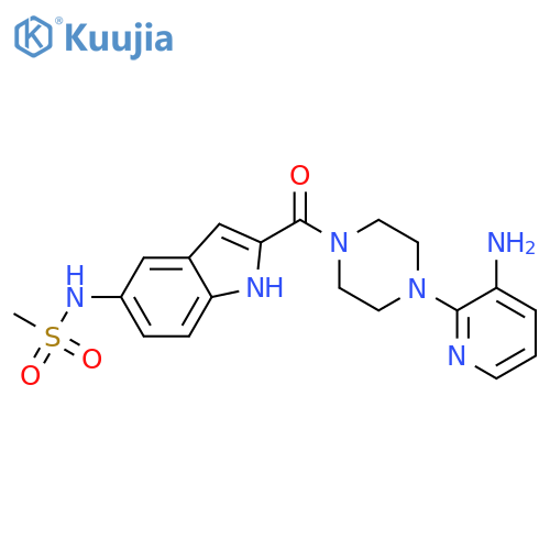 N-Desisopropyl Delavirdine structure