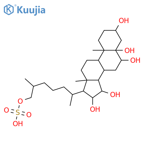 Cholestane-3,5,6,15,16,26-hexol; (3β,5α,6β,15α,16β,25S)-form, 26-Sulfate structure