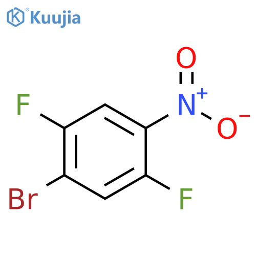 4-Bromo-2,5-difluoronitrobenzene structure