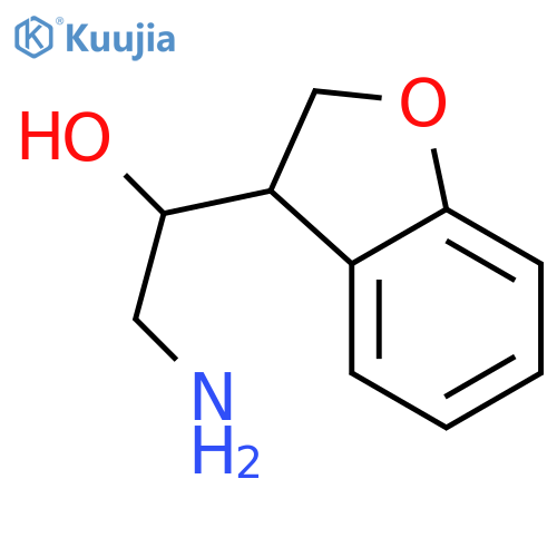 2-Amino-1-(2,3-dihydro-benzofuran-3-yl)-ethanol structure
