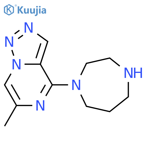 4-[1,4]Diazepan-1-yl-6-methyl-[1,2,3]triazolo[1,5-a]pyrazine structure