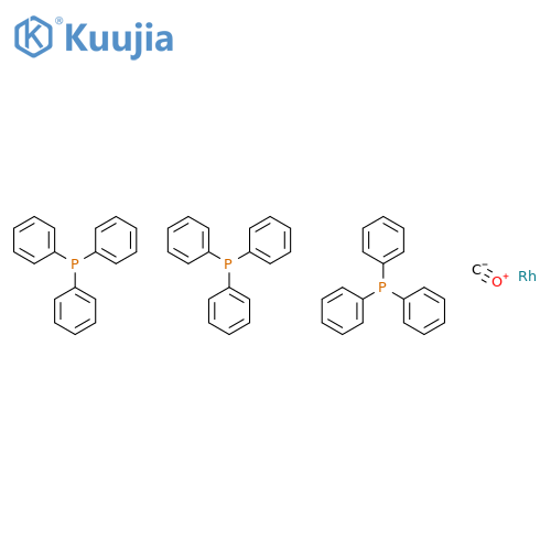 Carbonylhydridotris(triphenylphosphine)rhodium(I) structure