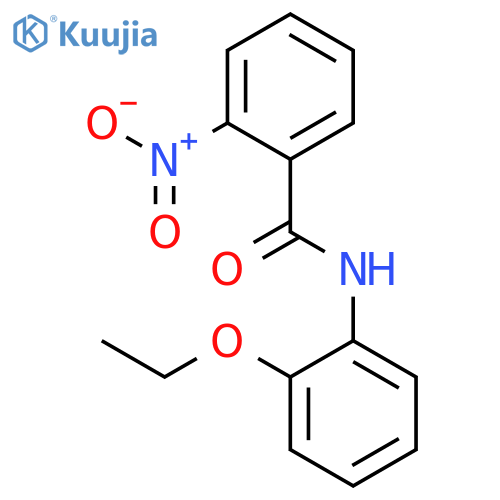 N-(2-ethoxyphenyl)-2-nitrobenzamide structure