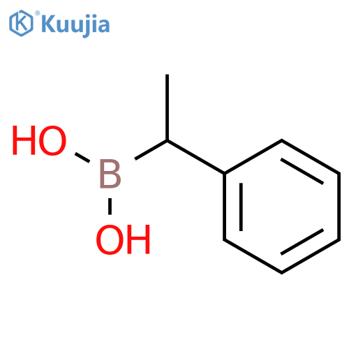 (1-phenylethyl)boronic acid structure