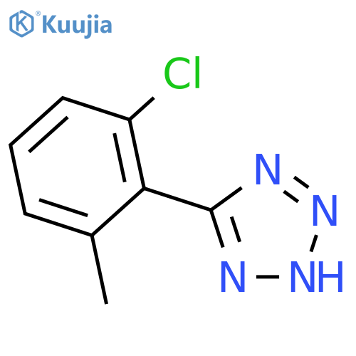 5-(2-Chloro-6-methylphenyl)-2H-tetrazole structure