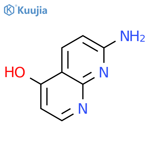 7-amino-1,8-Naphthyridin-4-ol structure