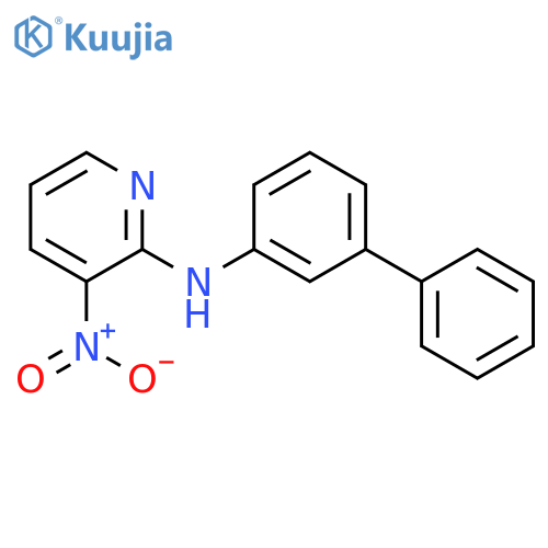 2-Pyridinamine, N-[1,1'-biphenyl]-3-yl-3-nitro- structure