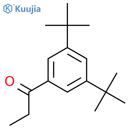 1-Propanone, 1-[3,5-bis(1,1-dimethylethyl)phenyl]- structure