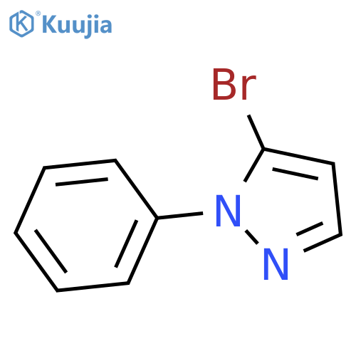 5-Bromo-1-phenyl-1H-pyrazole structure