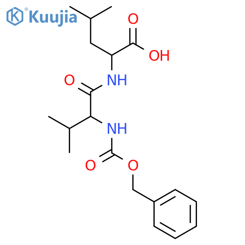 Z-Val-Leu-OH structure