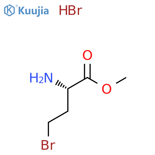 (S)-Methyl 2-Amino-4-Bromobutanoate Hbr structure