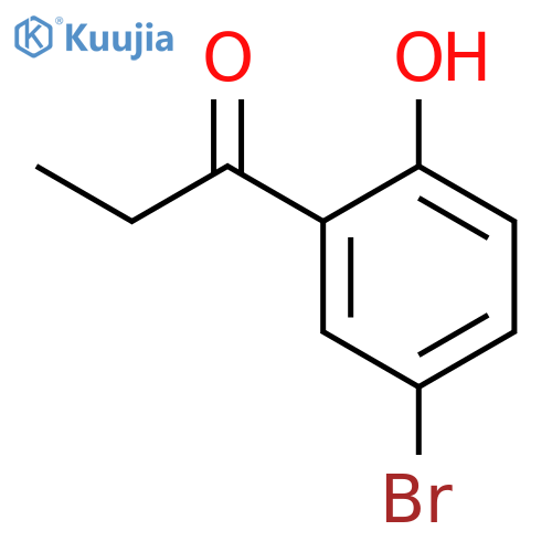 5'-Bromo-2'-hydroxypropiophenone structure