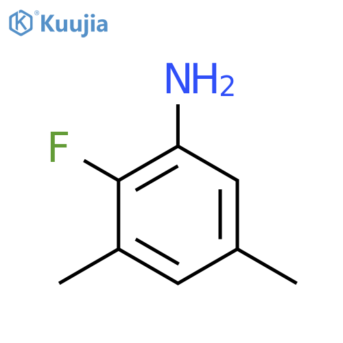 2-Fluoro-3,5-dimethylaniline structure